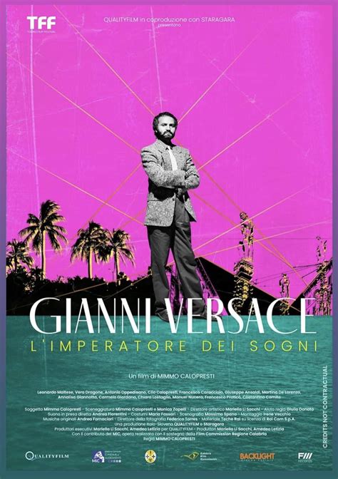 gianni versace l'imperatore dei sogni dove vederlo|GIANNI VERSACE – L’IMPERATORE DEI SOGNI .